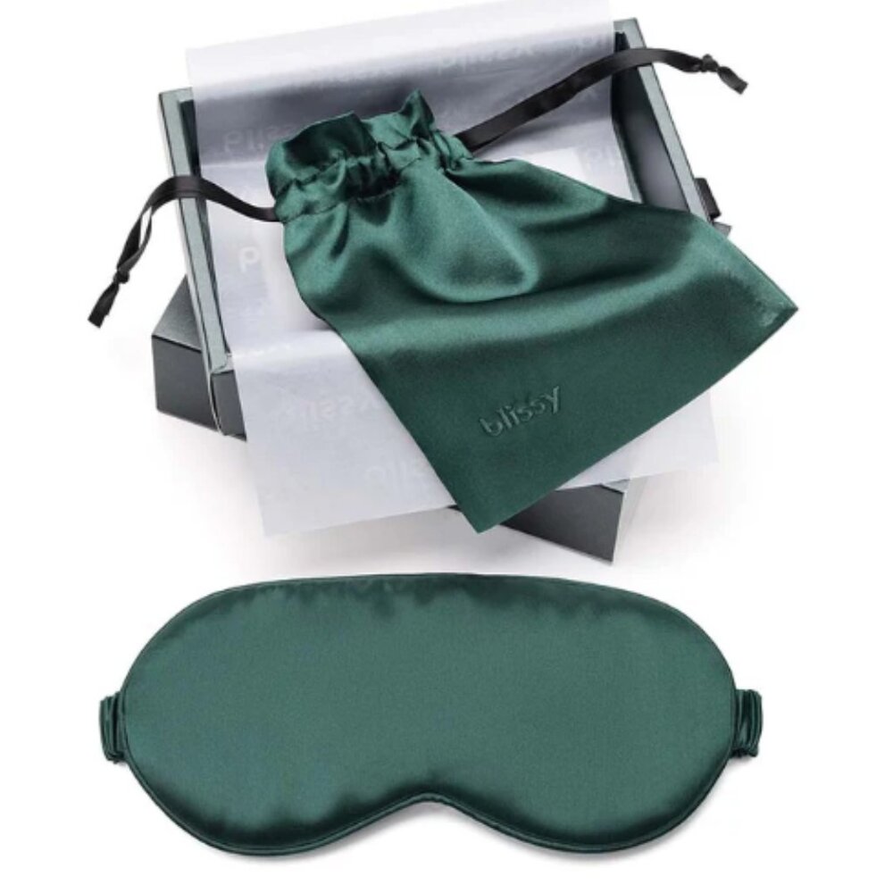 Blissy Handmade Mulberry Silk Sleep Mask BNIB